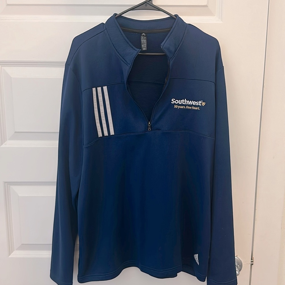 Southwest Airlines 50th anniversary Adidas pull over